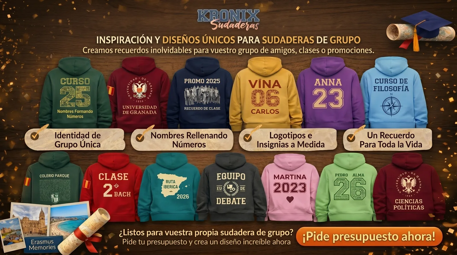 Sudaderas personalizadas en La Rioja